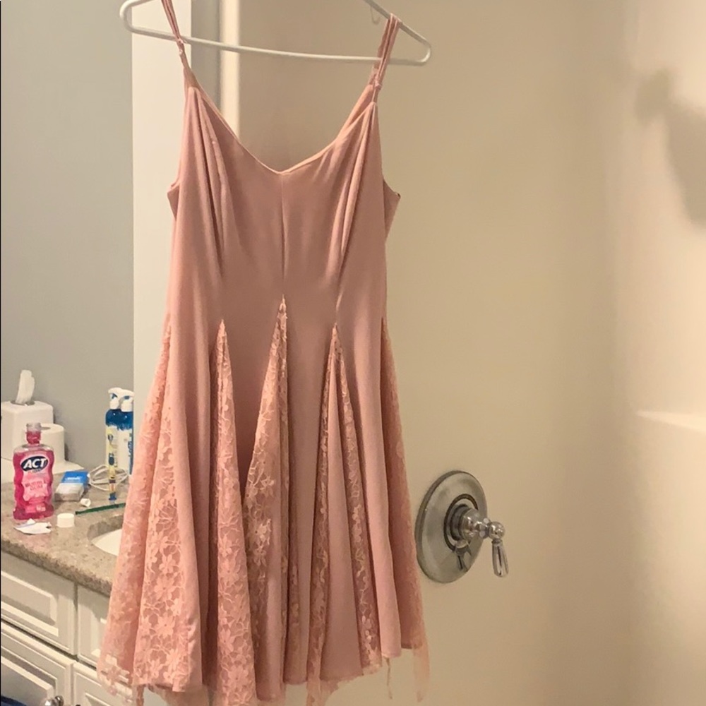 Pink/nude party dress